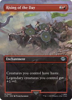 Rising of the Day (Borderless Alternate Art) [The Lord of the Rings: Tales of Middle-Earth]-1