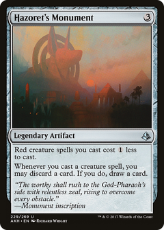 Hazoret's Monument [Amonkhet]-1