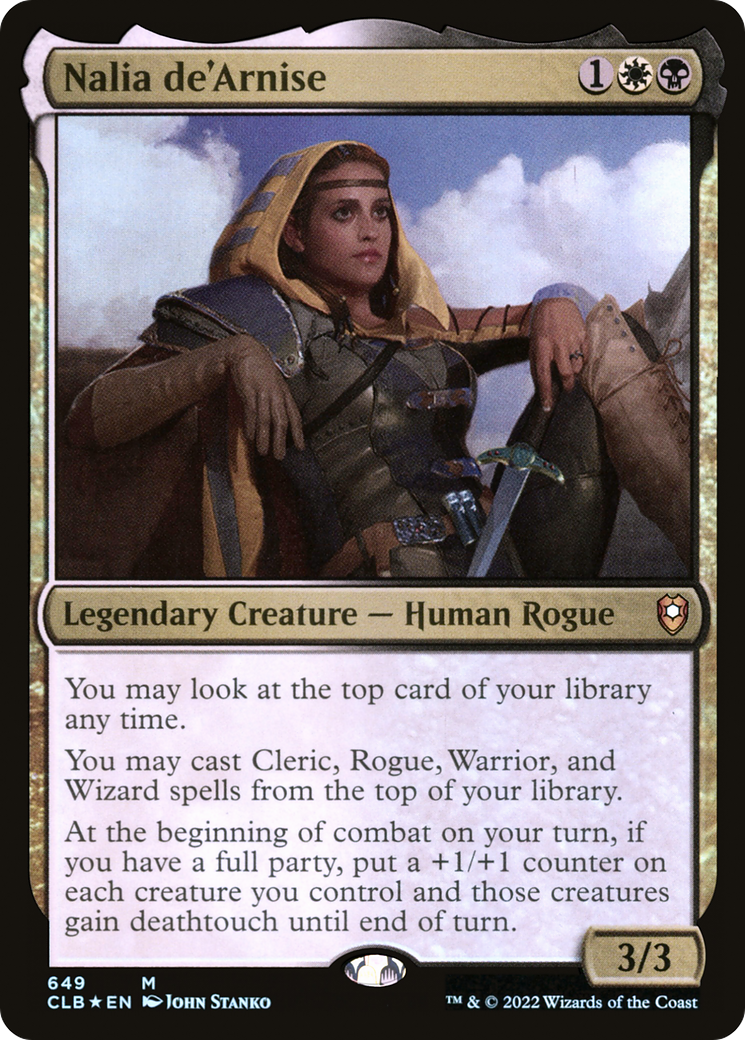 Nalia de'Arnise [Commander Legends: Battle for Baldur's Gate]-1
