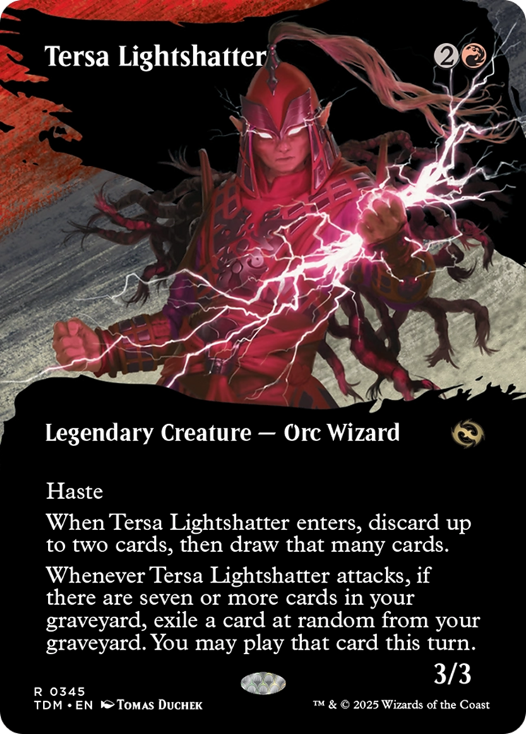 Tersa Lightshatter (Borderless) [Tarkir: Dragonstorm]-1