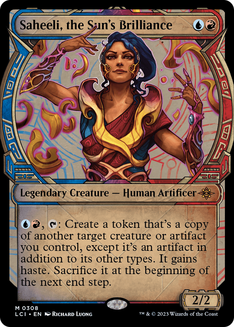 Saheeli, the Sun's Brilliance (Showcase) [The Lost Caverns of Ixalan]-1