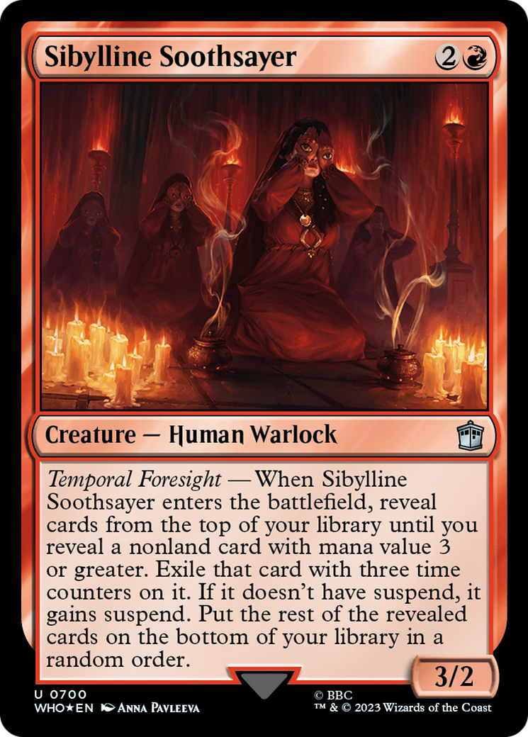 Sibylline Soothsayer (Surge Foil) [Doctor Who]-1