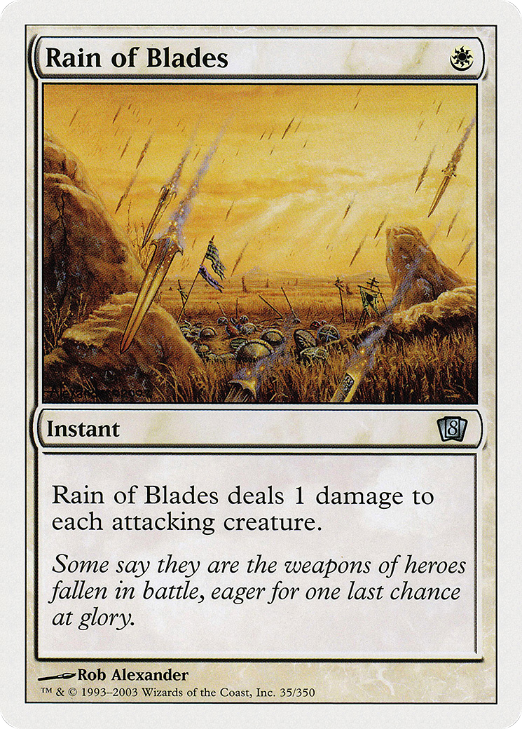 Rain of Blades [Eighth Edition]-1
