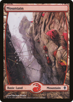 Mountain (245) [Zendikar]-1