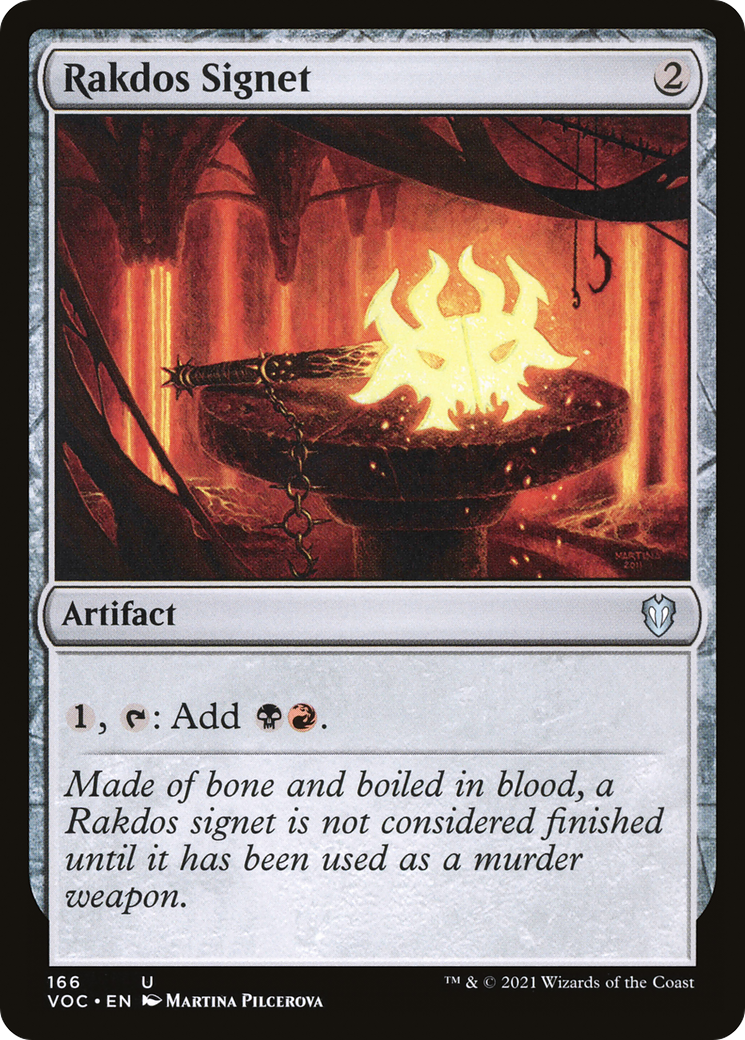 Rakdos Signet [Innistrad: Crimson Vow Commander]-1