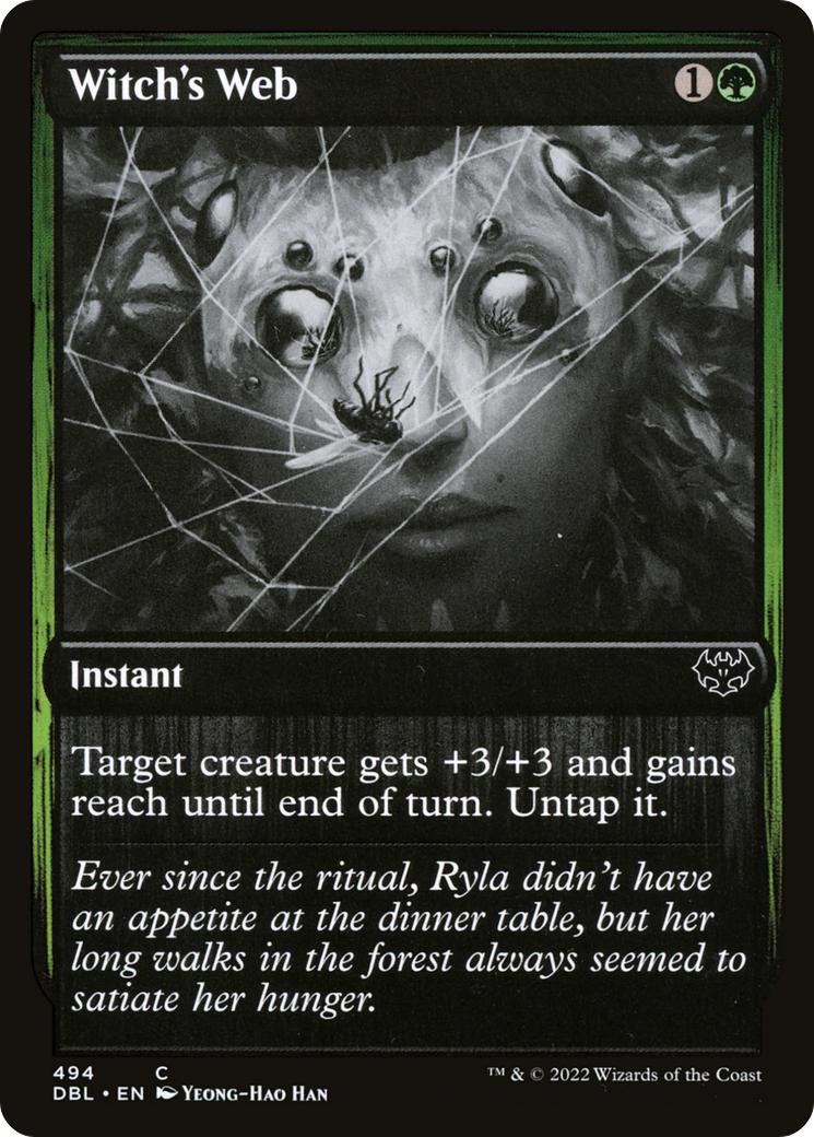 Witch's Web (DBL-494) - Innistrad: Double Feature Foil-1