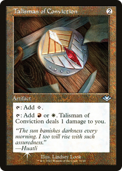 Talisman of Conviction (Retro) [Modern Horizons]-1