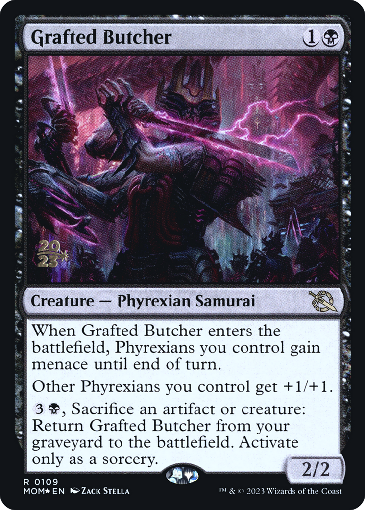 Grafted Butcher [March of the Machine Prerelease Promos]-1