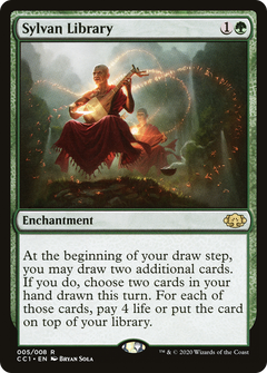 Sylvan Library [Commander Collection: Green]-1