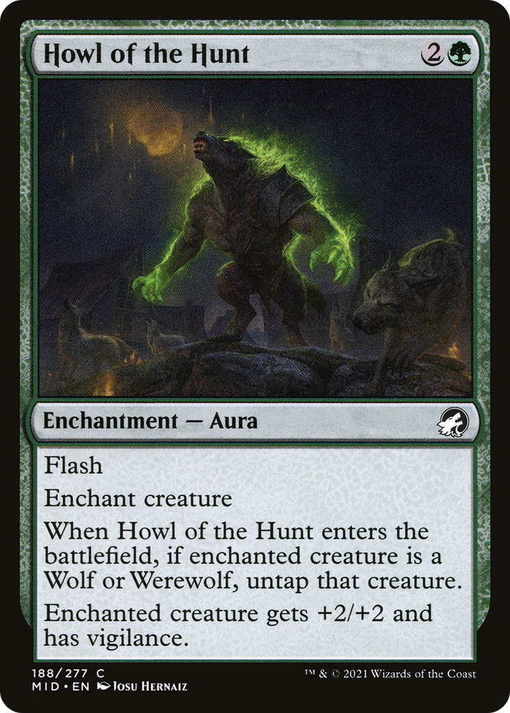 Howl of the Hunt [Innistrad: Midnight Hunt]-1