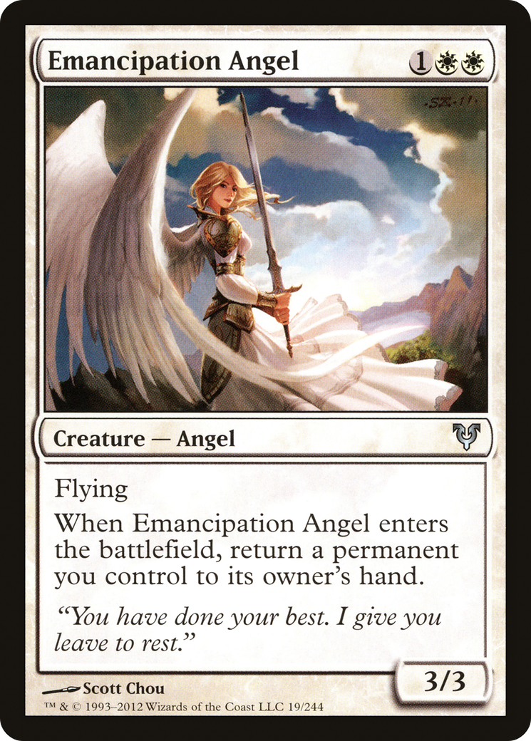 Emancipation Angel [Avacyn Restored]-1