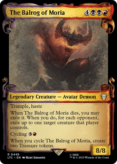 The Balrog of Moria [The Lord of the Rings: Tales of Middle-Earth Commander Showcase Scrolls]-1