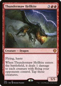 Thundermaw Hellkite (SCD-164) - Starter Commander Decks-1