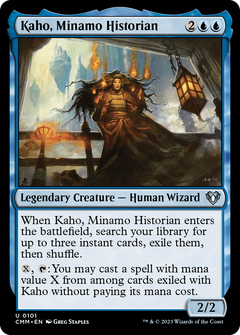 Kaho, Minamo Historian [Commander Masters]-1