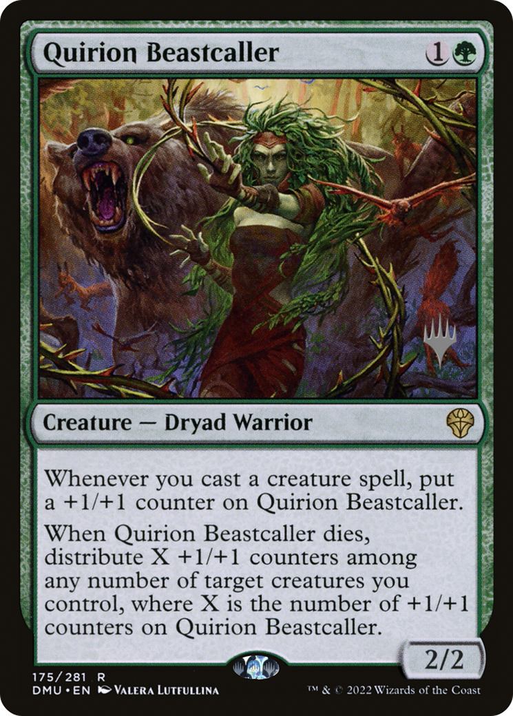 Quirion Beastcaller (Promo Pack) [Dominaria United Promos]-1