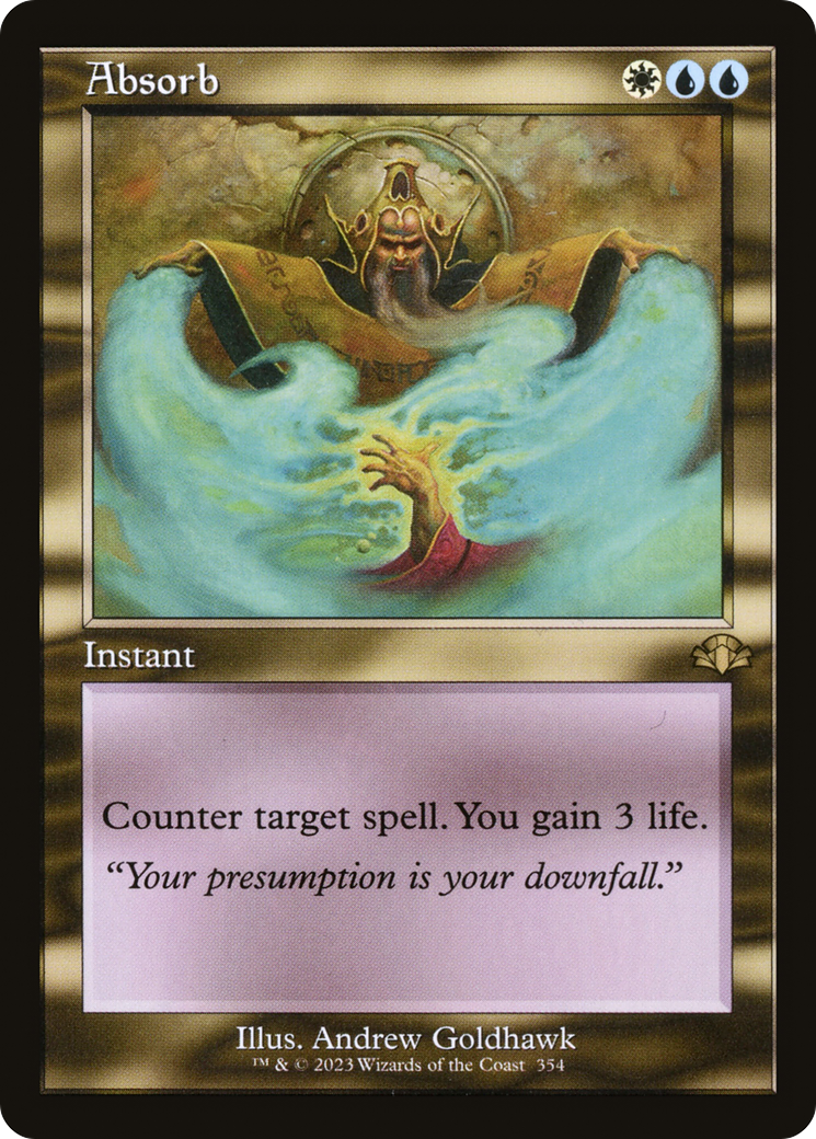 Absorb (Retro) [Dominaria Remastered]-1