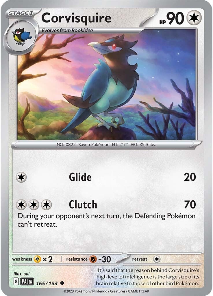 Corvisquire (165/193) [Scarlet & Violet: Paldea Evolved]-1