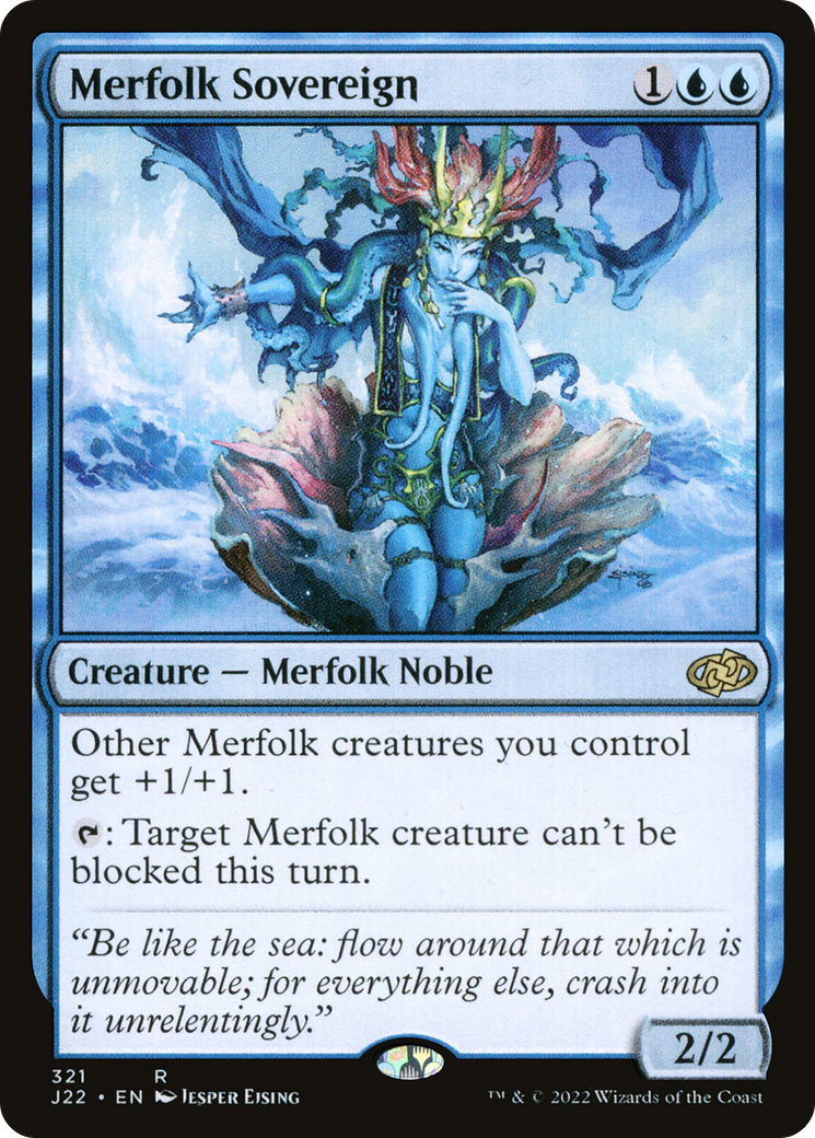Merfolk Sovereign [Jumpstart 2022]-1