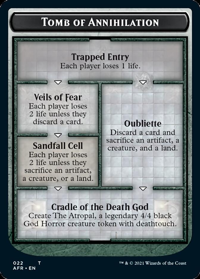 Tomb of Annihilation // The Atropal Double-Sided Token [Dungeons & Dragons: Adventures in the Forgotten Realms Tokens]-1