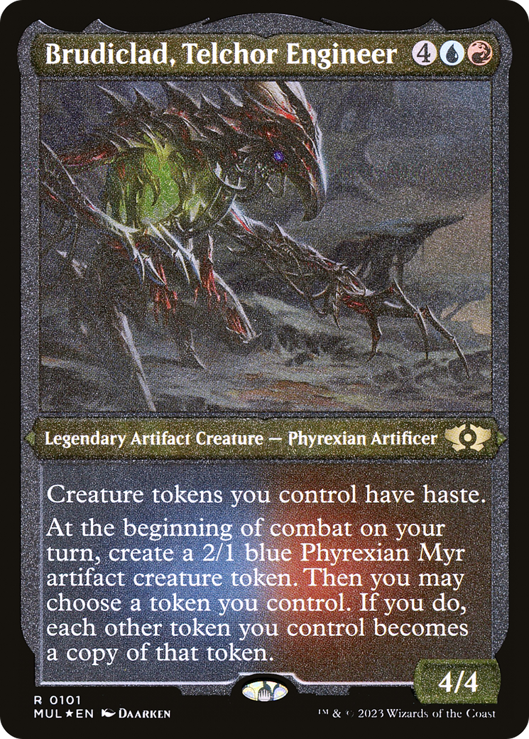 Brudiclad, Telchor Engineer (Foil Etched) [Multiverse Legends]-1