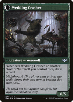 Wolfkin Outcast (VOW-229) - Innistrad: Crimson Vow: (Double Faced Transform)-2