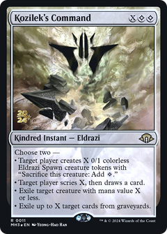 Kozilek's Command [Modern Horizons 3 Prerelease Promos]-1
