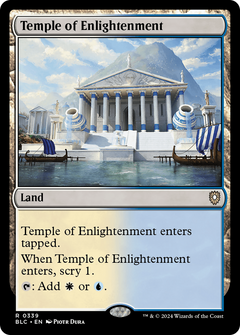 Temple of Enlightenment [Bloomburrow Commander]-1