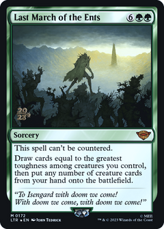 Last March of the Ents [The Lord of the Rings: Tales of Middle-Earth Prerelease Promos]-1