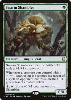 Swarm Shambler [Zendikar Rising]-1