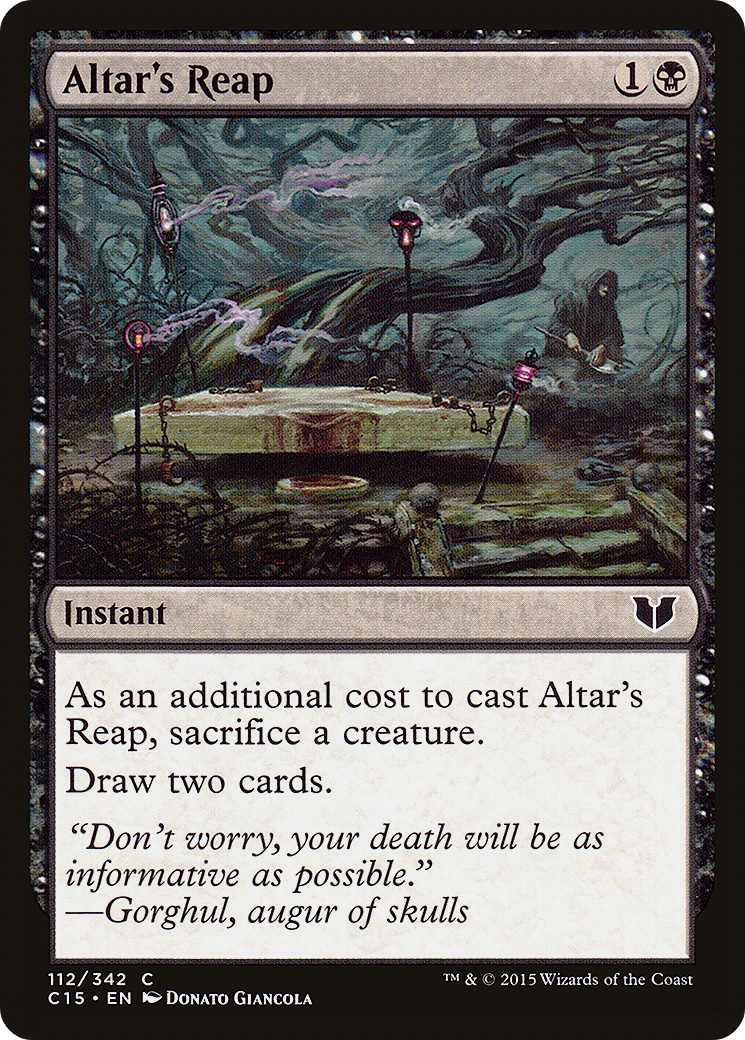 Altar's Reap [Commander 2015]-1