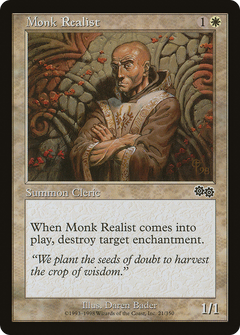 Monk Realist [Urza's Saga]-1