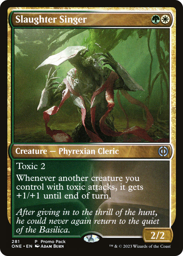 Slaughter Singer (Promo Pack) [Phyrexia: All Will Be One Promos]-1