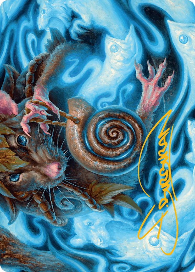 Mind Spiral // Mind Spiral (ABLB-008) - Bloomburrow Art Series (Borderless) Foil-3