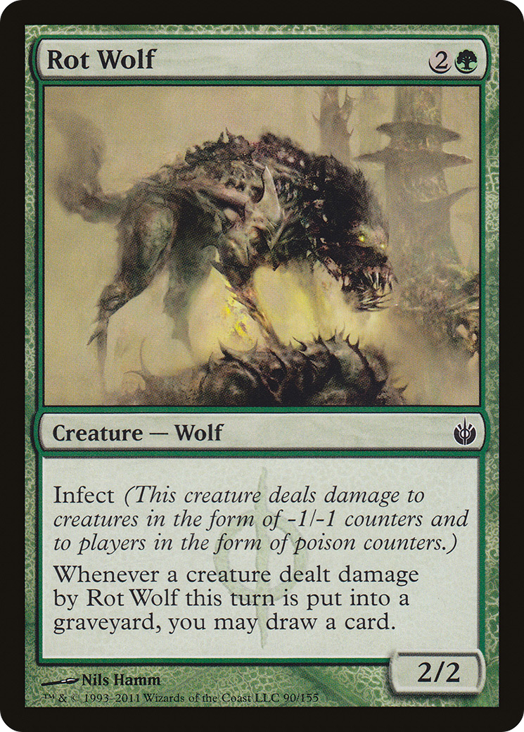 Rot Wolf [Mirrodin Besieged]-1