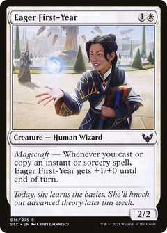 Eager First-Year [Strixhaven: School of Mages]-1