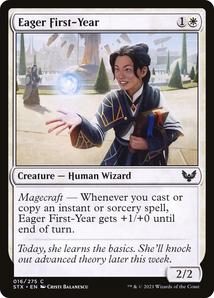 Eager First-Year [Strixhaven: School of Mages]-1