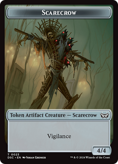 Scarecrow (TDSC-023) - Duskmourn Commander Tokens-1