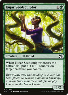 Kujar Seedsculptor [Duel Decks: Elves vs. Inventors]-1