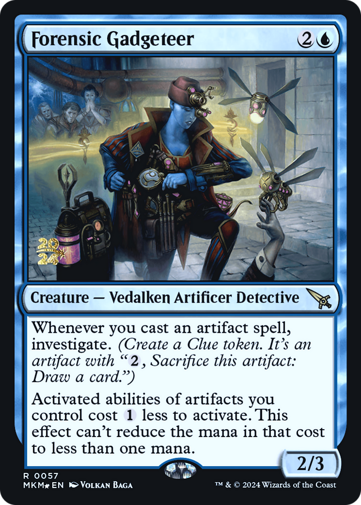 Forensic Gadgeteer [Murders at Karlov Manor Prerelease Promos]-1