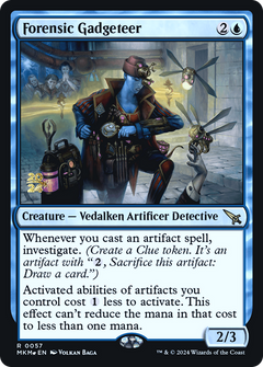 Forensic Gadgeteer [Murders at Karlov Manor Prerelease Promos]-1