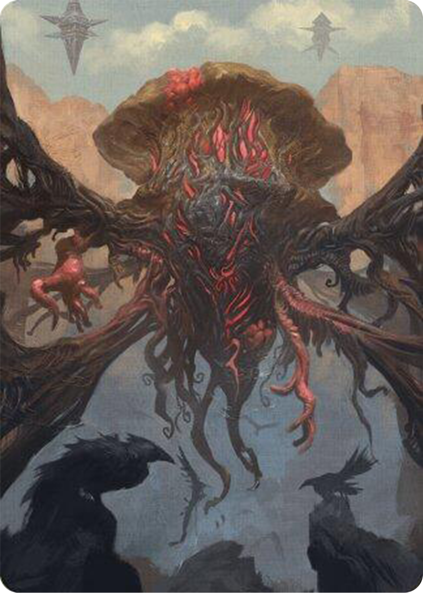 Inversion Behemoth Art Card [Modern Horizons 3 Art Series]-1