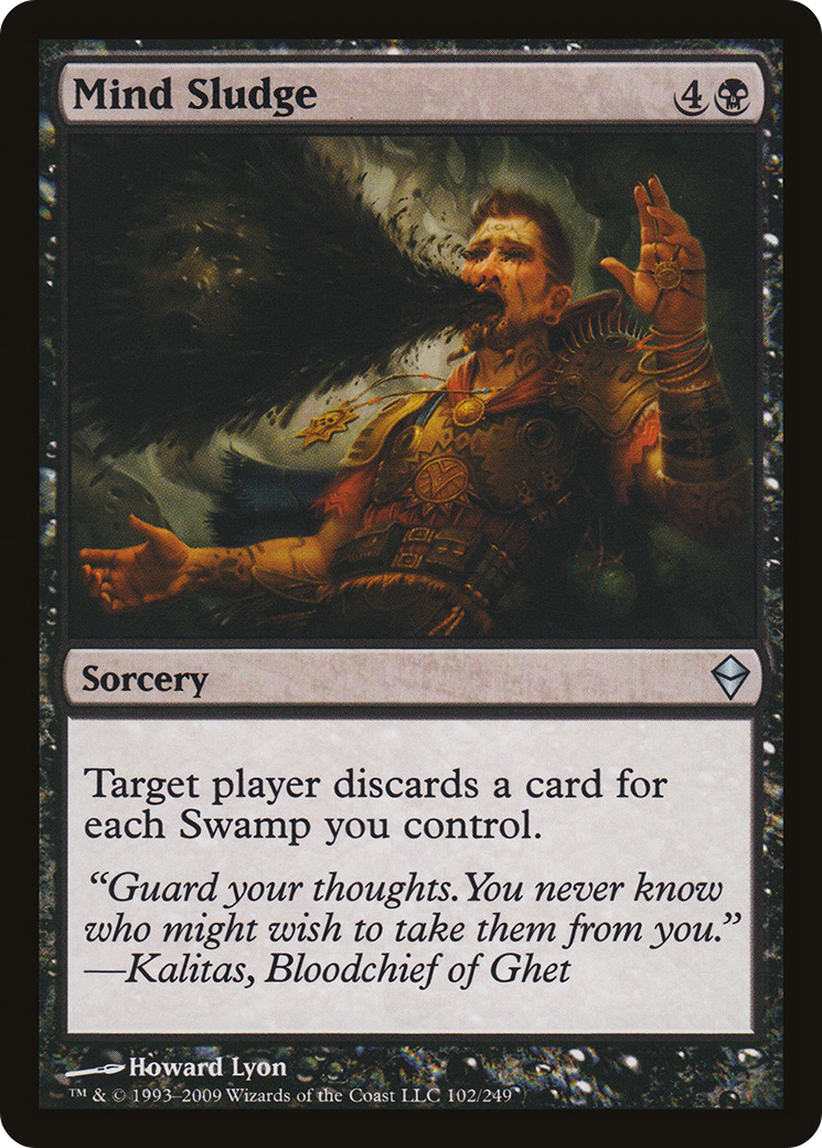 Mind Sludge [Zendikar]-1