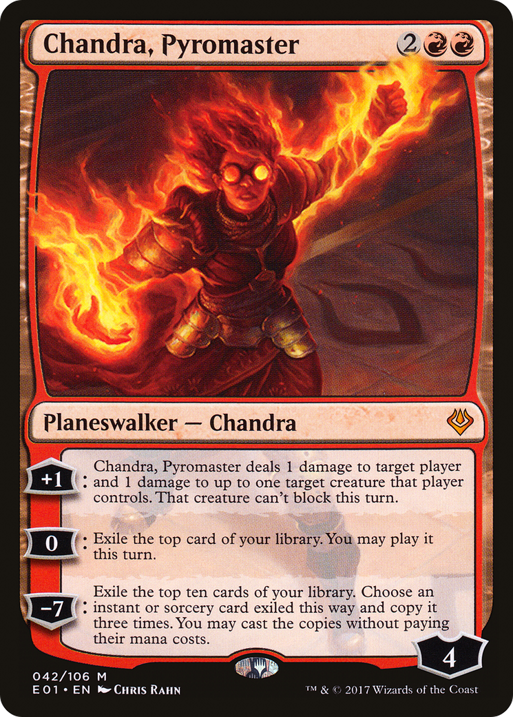 Chandra, Pyromaster [Archenemy: Nicol Bolas]-1