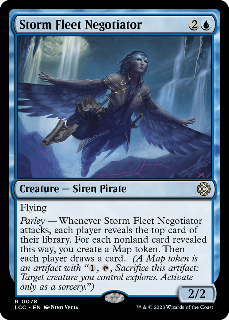 Storm Fleet Negotiator [The Lost Caverns of Ixalan Commander]-1