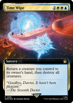 Time Wipe (Extended Art) (Surge Foil) [Doctor Who]-1