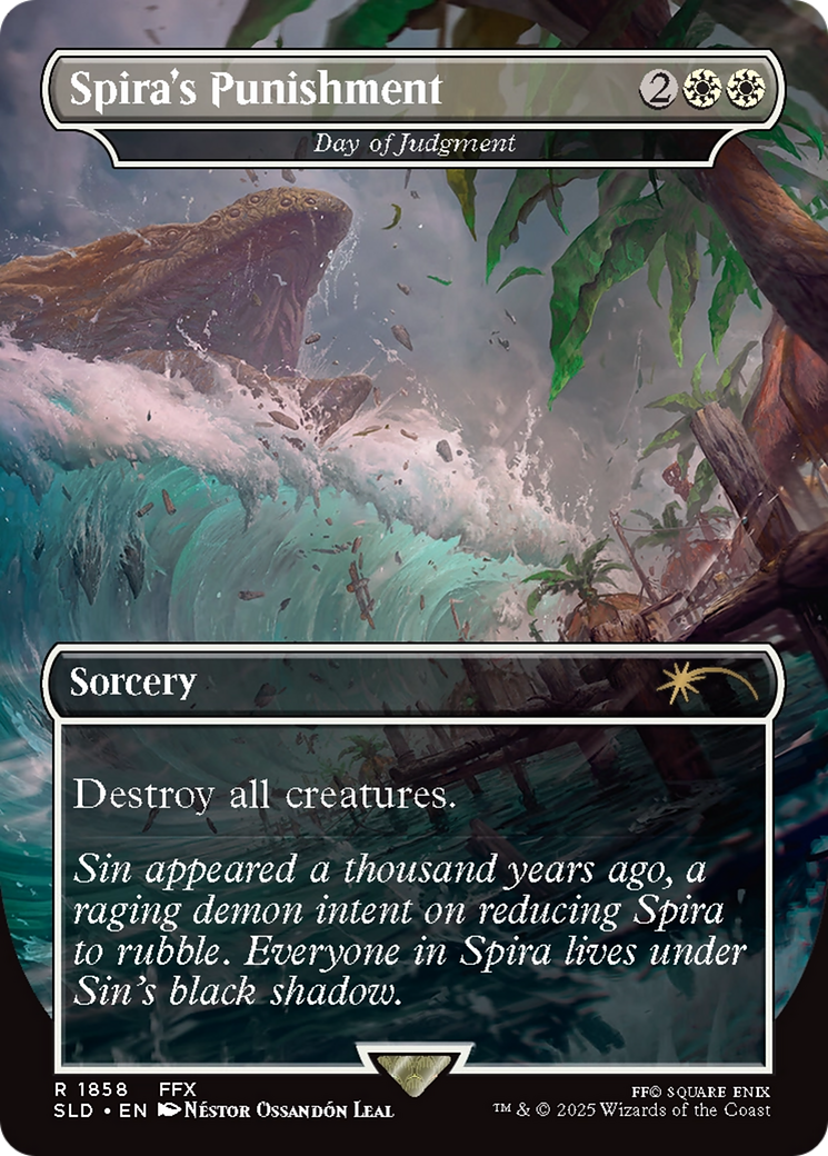 Day of Judgment (SLD-1858) - Secret Lair Drop / Spira's Punishment (Borderless) Foil-1