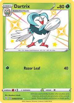 Dartrix (SV002/SV122) [Sword & Shield: Shining Fates]-1