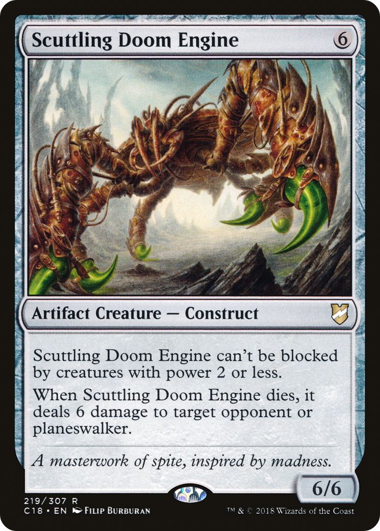 Scuttling Doom Engine [Commander 2018]-1