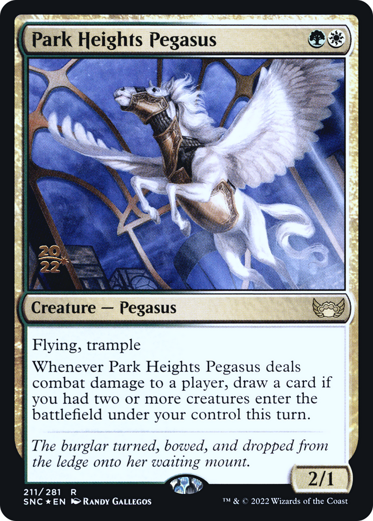 Park Heights Pegasus [Streets of New Capenna Prerelease Promos]-1