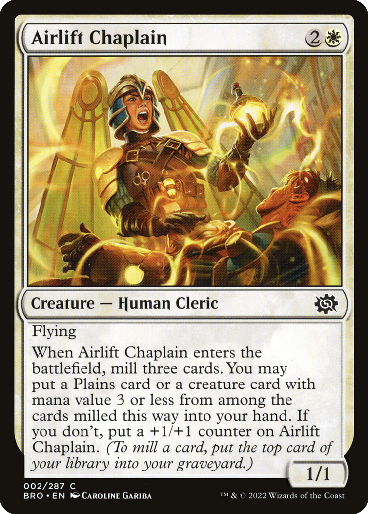 Airlift Chaplain [The Brothers' War]-1
